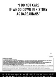 Мне плевать, если мы войдём в историю как варвары (2018)
